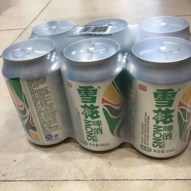 雪花啤酒snowbeer冰酷330ml24听整箱装