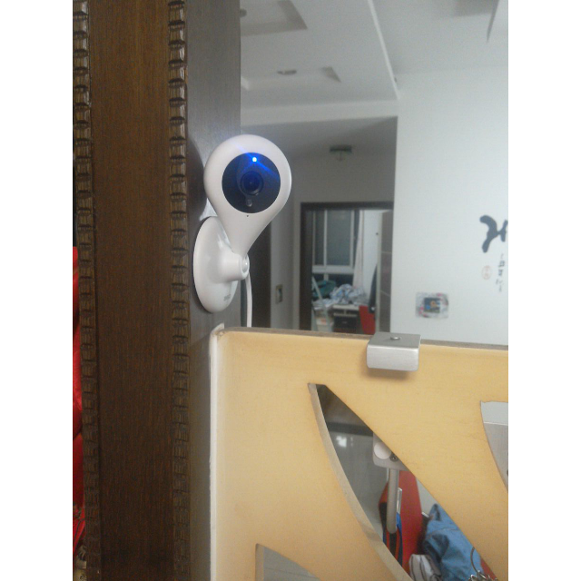 360智能摄像机夜视版plus d603 16g套装 小水滴 高清