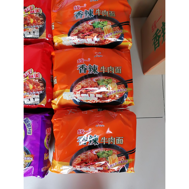 > 统一100香辣牛肉面方便面(五合一 )100g*5包商品评价 > 统一方便面