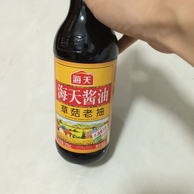 海天草菇老抽 500ml 上色炒菜红烧经典老抽 酱油海天出品高清大图