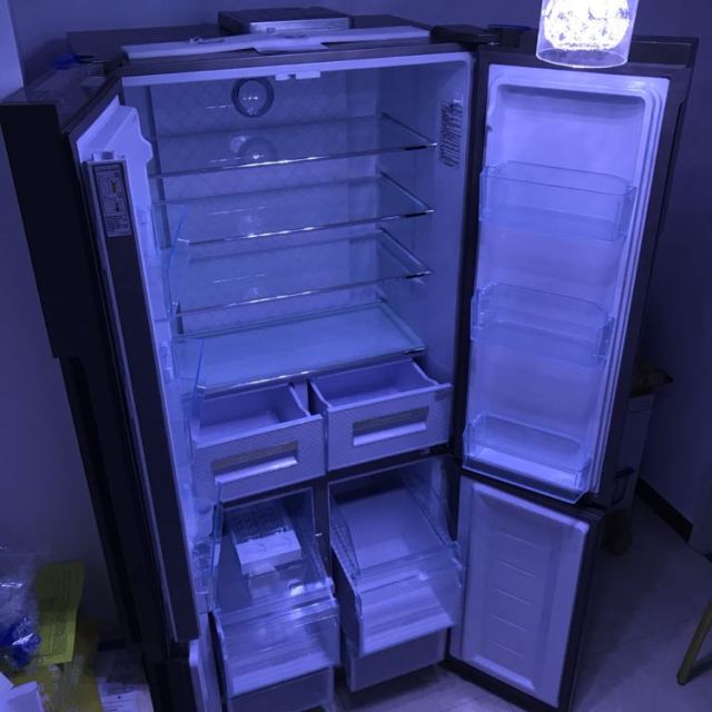 海尔(haier)bcd-460wdgz 460升十字风冷对开门冰箱 彩