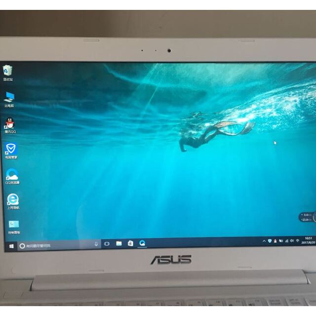 华硕(asus) r417sa3160 14英寸轻薄笔高清笔记本电脑 (四核n3160 4g