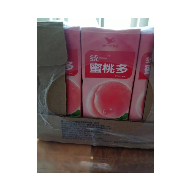 > 统一(gs) 蜜桃多 250ml*24盒/箱 整箱装 果味饮料 箱装商品评价 >