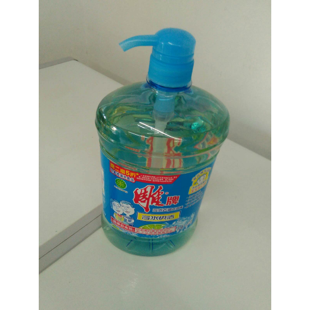 > 雕牌冷水去油洗洁精(1.