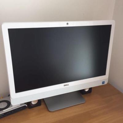 戴尔dell 灵越aio 3477-1328w 23.8英寸ips窄边框办公