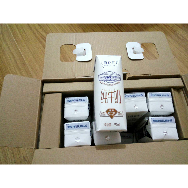 > 蒙牛 特仑苏纯牛奶利乐苗条装 250ml*16 盒装商品评价 > 第一次在