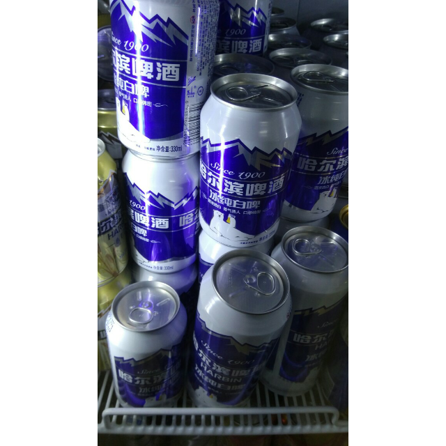 > harbin/哈尔滨啤酒 冰纯白啤330ml*24听商品评价 > 很好!