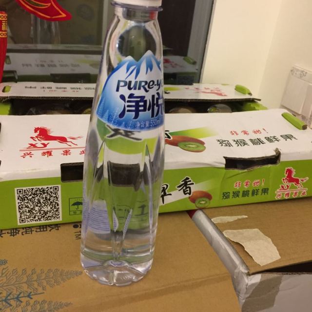 达利园净悦饮用纯净水550ml24瓶箱装饮用水