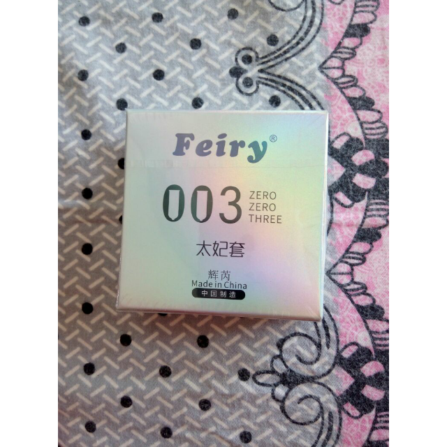 【feiry官方旗舰店】feiry太妃003避孕套3只装安全套 国产自主品牌