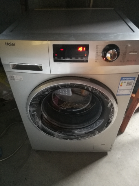 haier/海尔 eg10012bkx839su1 10公斤大容量智能变频滚筒洗衣机晒单图