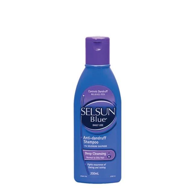 selsun blue 特效去屑止痒洗发水 200ml*2瓶 柔顺易于