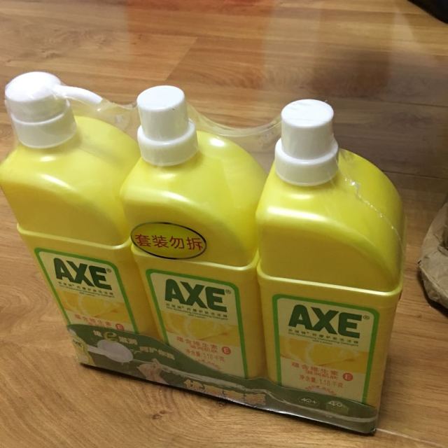 > 斧头牌(axe)柠檬护肤洗洁精1.