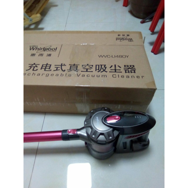 美国惠而浦(whirlpool)吸尘器wvc-li480y家用小型迷你强力手持式大