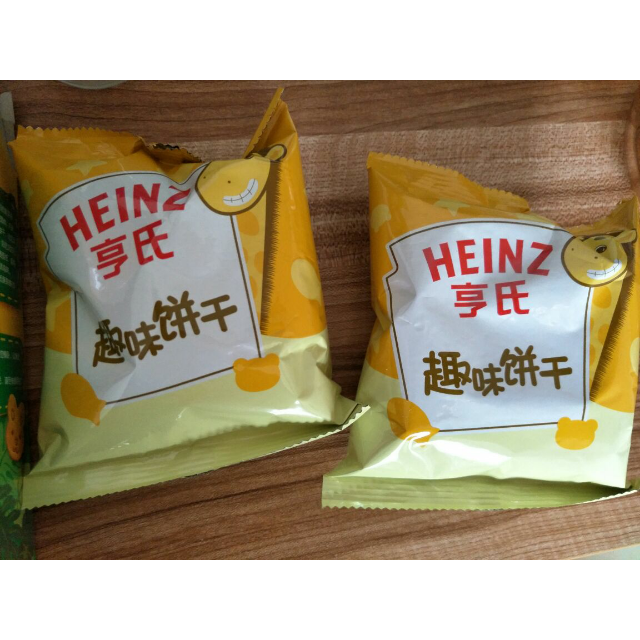 亨氏heinz 宝宝饼干 趣味饼干森林动物80g 3岁以上适用 宝宝辅食 动物