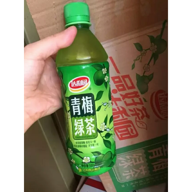 达利园青梅绿茶500ml15瓶整箱