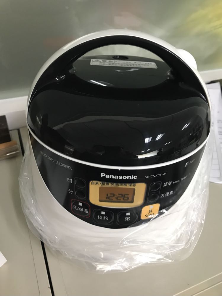 panasonic/松下 sr-cnk05-w 智能迷你小型电饭煲不沾涂层 1.5l晒单图