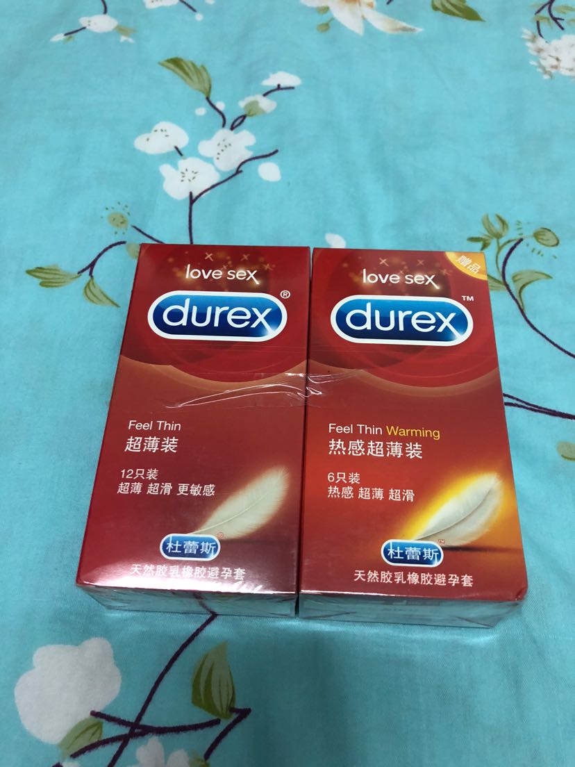 杜蕾斯(durex) 避孕套 超薄12只装送随机6只共18只装 超薄款安全套套