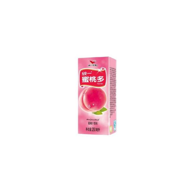 > 统一 蜜桃多 250ml*24盒/箱 整箱装 果味饮料商品评价 > 很好喝的