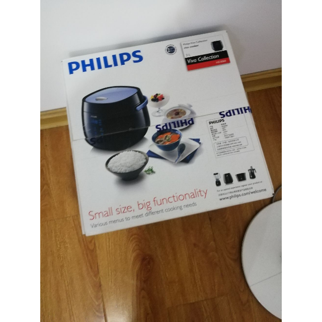 飞利浦(philips)家用迷你型电饭煲hd3060 智能触控 2l