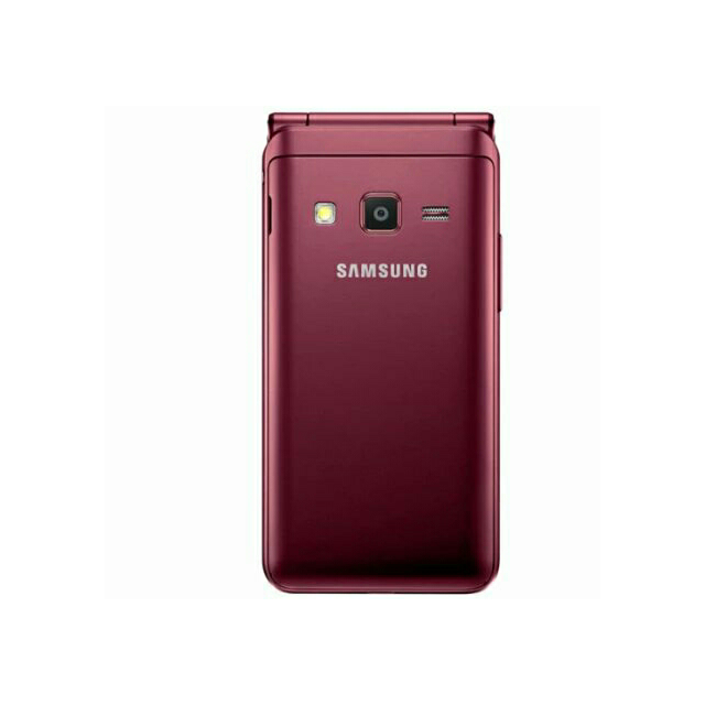 > 三星galaxy folder2 g1650 红色 精典翻盖手机 移动联通电信全网通