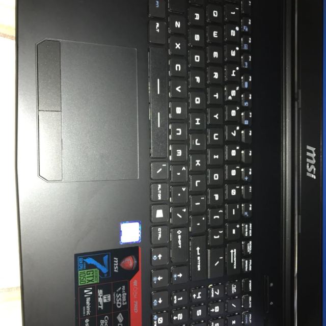 > 微星msi gl62m 7rd 15.