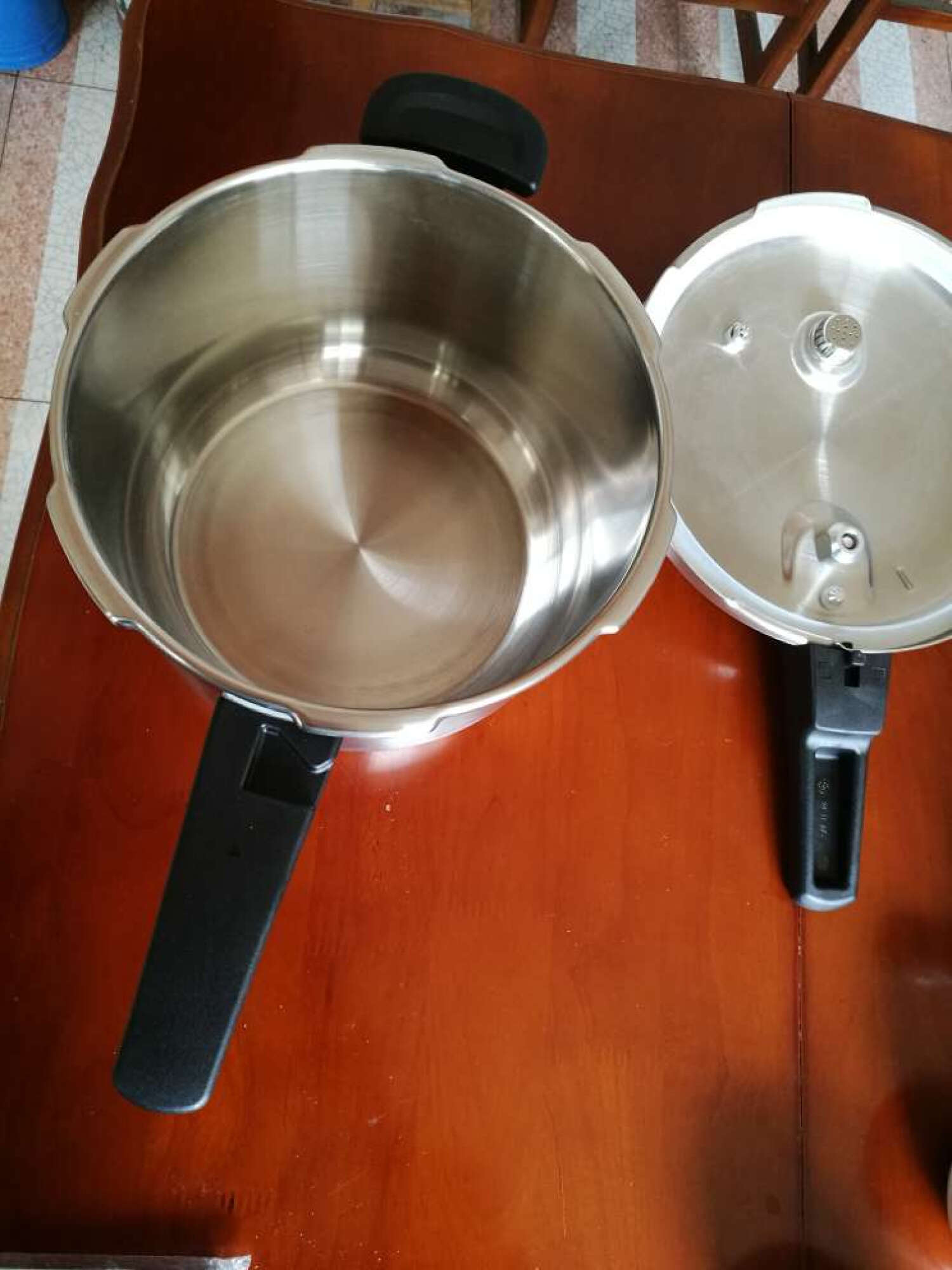 苏泊尔(supor) 高压锅 蓝眼304不锈钢压力锅 燃气灶电磁炉通用锅具