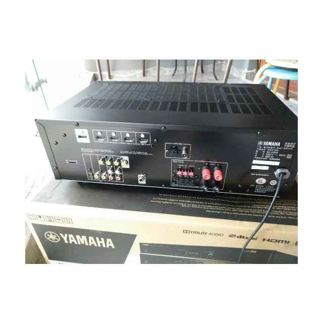 雅马哈( yamaha)rx-v379 5.1av功放机影院放大器 蓝牙功放 金色