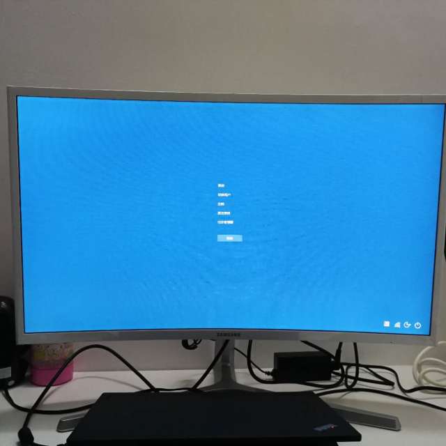 三星( samsung) c27f397fh 27英寸 曲面液晶不闪电脑显示器 支持ps4