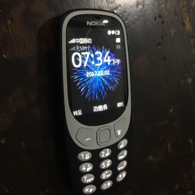 诺基亚(nokia)3310 移动/联通2g 双卡双待手机 备用机