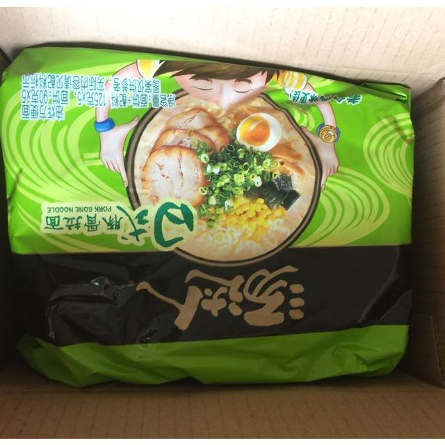 > 统一 汤达人日式豚骨拉面方便面 125g*5袋商品评价 > 味道不错!