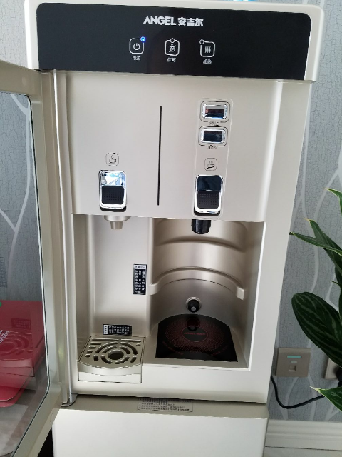 安吉尔(angel)饮水机立式柜式家用办公温热型饮水机y2487lk电磁加热