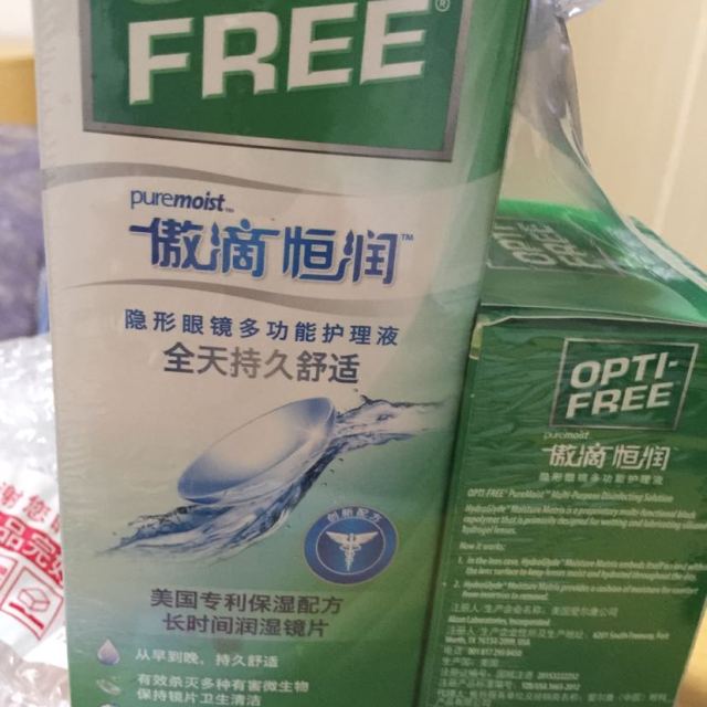 > 爱尔康傲滴恒润隐形眼镜多功能护理液300ml 60ml 300ml 60ml商品