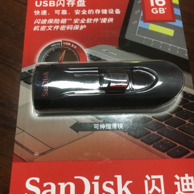 闪迪(sandisk)酷悠(cz600)16g u盘 usb3.