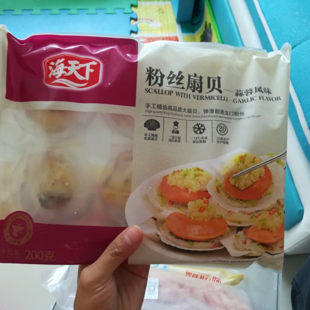 苏宁生鲜海天下粉丝扇贝蒜蓉风味200g
