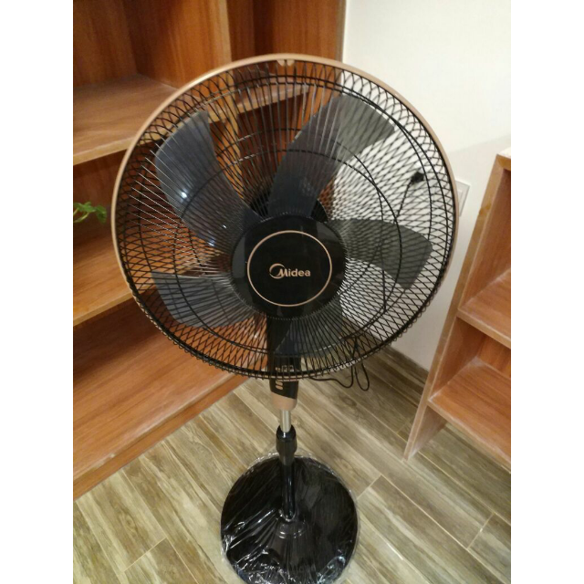 美的(midea)fs40-13gr大风量电风扇/落地扇/智能家用电风扇/遥控风扇