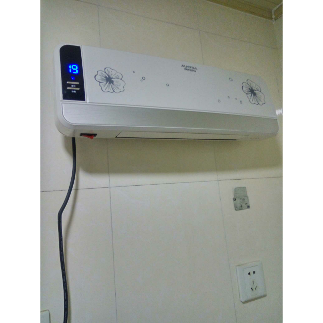 澳柯玛室内加热器nf20m315(y) 壁挂式 摇摆送风 远程遥控 电暖器取暖