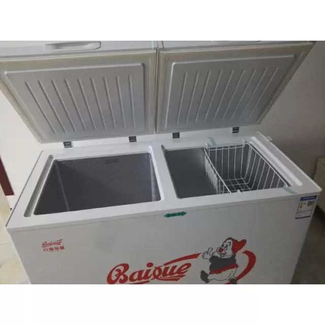 > 白雪bdx-223ds 223升白雪冰柜家用商用卧式双温柜冷冻储藏箱商品