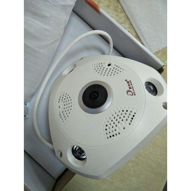 锐尔朗vr全景无线摄像头wifi远程智能监控器360度无死角网络高清摄像