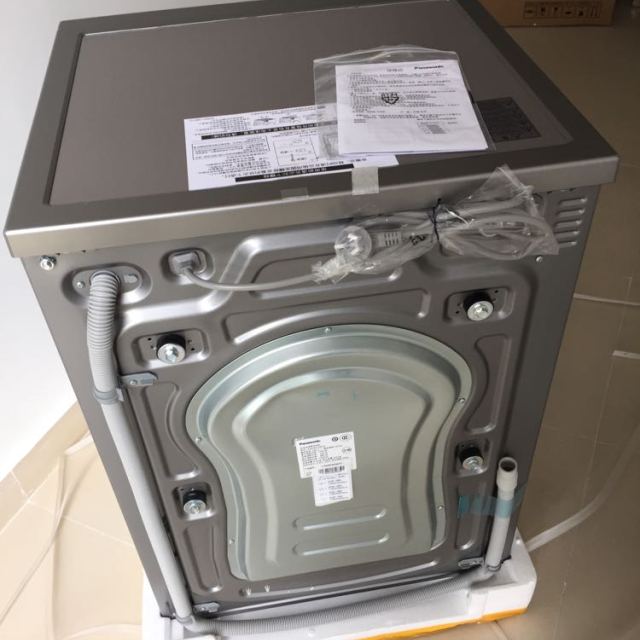 > 松下洗衣机xqg90-e9025 9公斤大容量变频滚筒全自动洗衣机 新品商品