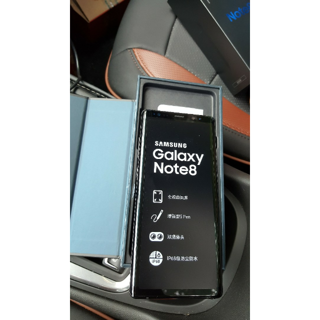 三星galaxy note8(n9500)6g 64g 谜夜黑 全网通4g手机