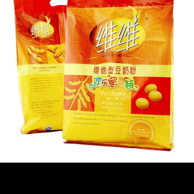 维维豆奶粉760g克家庭装营养早餐食品 含糖速溶冲调豆浆,两袋减3元,三