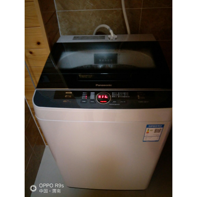 松下(panasonic xqb80-q8h2f 8kg 全自动家用 波轮静音 节能洗脱一体