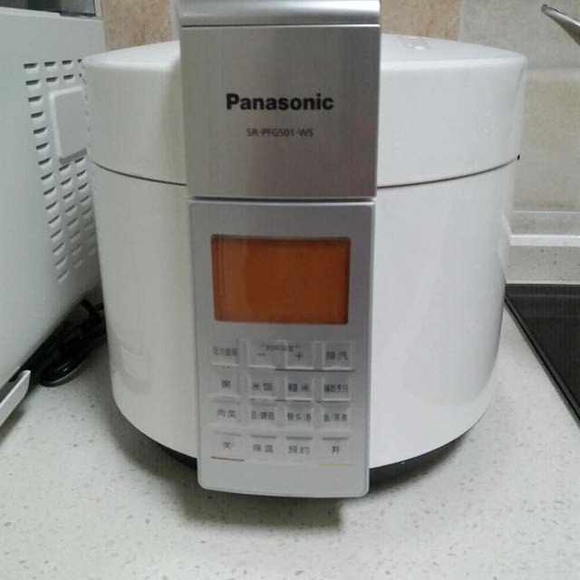 松下(panasonic) 电脑型压力锅 sr-pfg501-ws 家用智能高压锅饭煲多