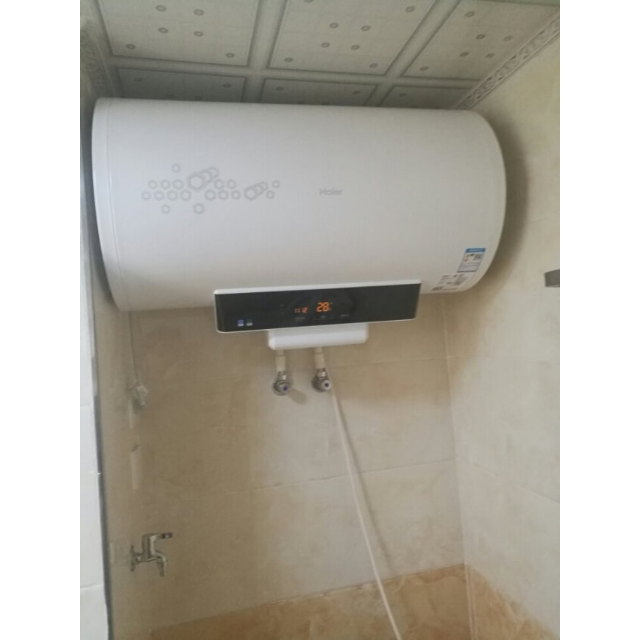 海尔haier80升遥控式电热水器es80hn3一级能效家用速热储水式洗澡整机