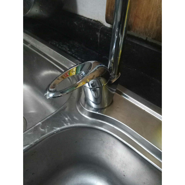 jomoo九牧水龙头冷热精铜主体360°旋转冷热水槽菜盆厨房冷热水龙头
