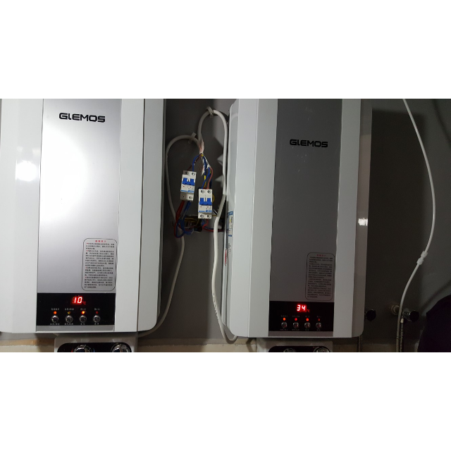 格林姆斯glemos电热水器wkd18l55kw速热式电热水器机械智能恒温按键式
