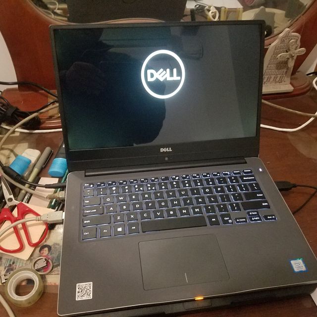 > 【官翻99新】戴尔dell灵越燃-7472-r1725s笔记本电脑 i5-8250u 8g