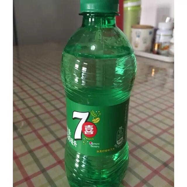 百事可乐 7喜柠檬味汽水330ml*12瓶塑包 碳酸饮料 七喜晒单图