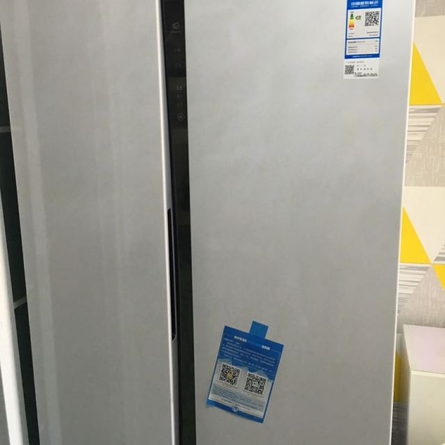 海尔(haier)bcd-576wdpu 576升风冷无霜变频对开门冰箱 轻薄机身 厨装