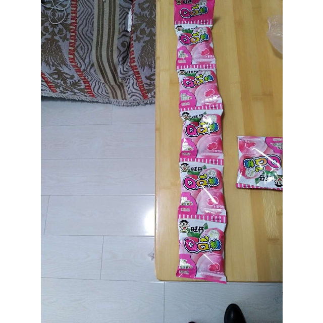 > 旺仔qq糖23g水蜜桃味旺旺零食品果汁软糖儿童童年大礼包商品评价 >